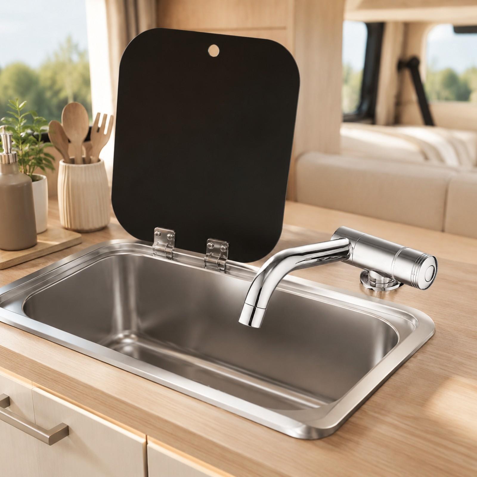 Single Bowl Kitchen Sink with  - Faucet recension och pris